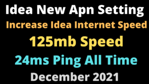 Read more about the article idea apn settings 4g december 2021 | apn setting for idea 4g