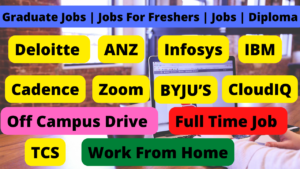 Read more about the article Graduate Jobs | Jobs For Freshers | Jobs | Diploma