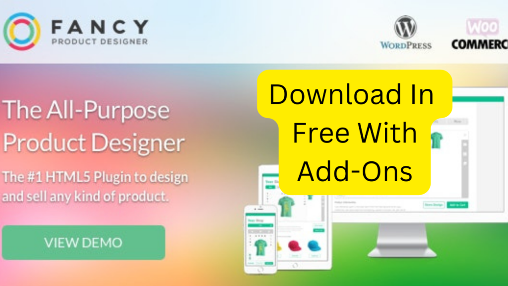 Fancy Product Designer Plugin For WordPress Download In Free